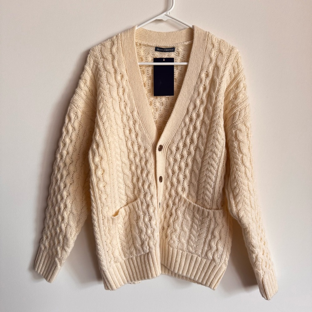 Brandy Melville Cream Cardigan
